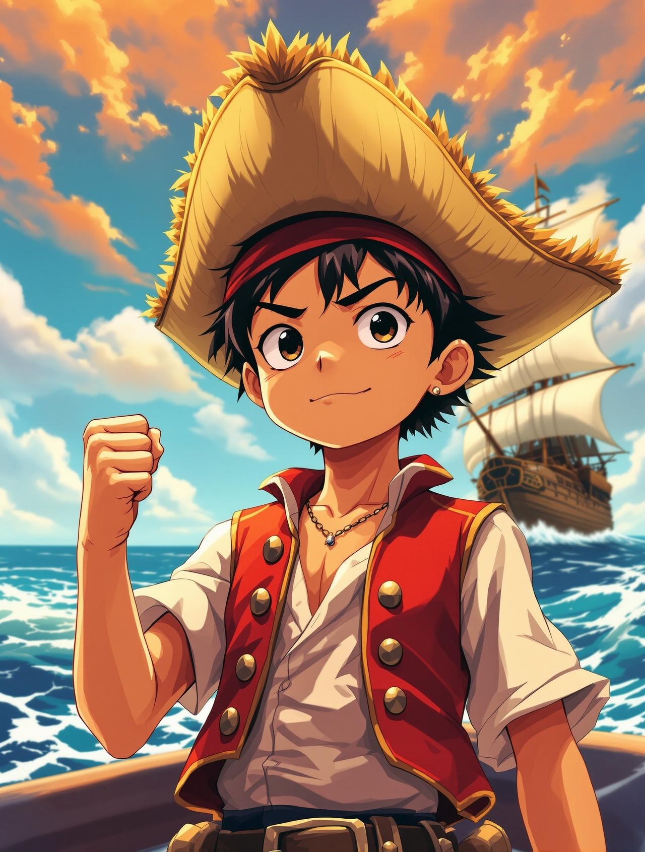 海贼王 - ONE PIECE 海贼王 - 热血动漫封面